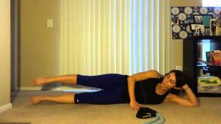 InnerOuter Thigh Toning with Resistance Bands [upl. by Lotty]