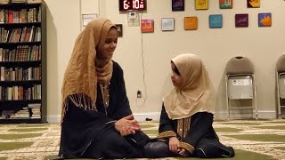 💕💖A Day with Maryam and Fatima at the Masjid with Salah and Dua [upl. by Garbe]