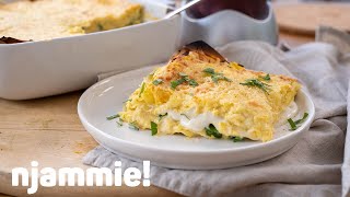 Pompoen ricotta lasagne Recept  njammie [upl. by Nohsal]