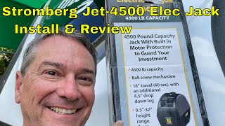 Stromberg Jet4500 Trailer Jack Install amp Review [upl. by Alag]