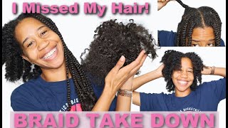 How To Take Down Box Braids  How to SAFELY Remove Dirt and Build up from Braids  Gabrielle Ishell [upl. by Benyamin308]