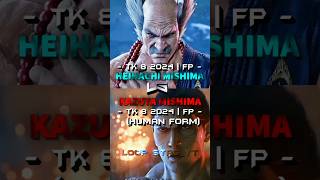 Tekken 8 Heihachi mishima vs Kazuya mishimaWho winsSahara  edittekken8 kazuya heihachishorts [upl. by Alexandre]