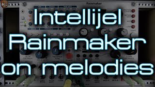 Intellijel  Rainmaker on melodies Richard Devine Presets [upl. by Mercy437]