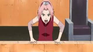 Sakura throws her boot at Naruto [upl. by Sands]