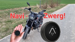 Motorrad  Navi quotBeeline Motoquot  Tutorial  Testfahrt [upl. by Norabel]