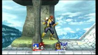 Captain Falcon races Sonic [upl. by Onstad]