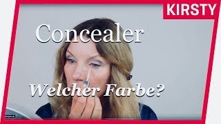 CONCEALER richtig auftragen Augenpflege  Kirsty Coco [upl. by Okomot]