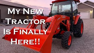 Finally Getting My New Tractor  Kubota L3560 Limited Edition  44 [upl. by Wylma]