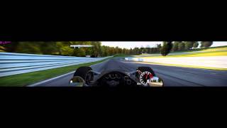 CARS PréAlpha Build  1 Lap Watkins Glen  F1 68  Eyefinity [upl. by Okia]