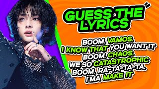 LYRICS ONLY  GUESS KPOP SONG 1  KPOP QUIZ 2024 [upl. by Lemrej]