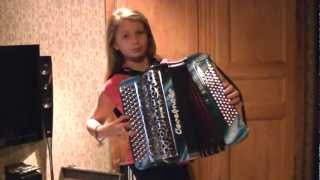 Un mauvais garçon karen neuville 11ans accordeon [upl. by Etessil]