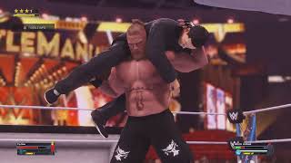 WWE 2K242024 IP MAN VS BROCK LESNAR [upl. by Adnarim]