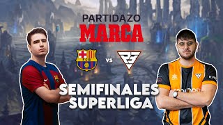 EN DIRECTO SUPERLIGA LEAGUE OF LEGENDS  PLAYOFF Barça Esports  Ramboot Club [upl. by Adnarahs]