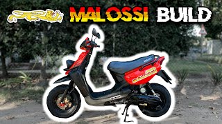 Modding a Yamaha BWS with MALOSSI parts STAGE 1 Upgrade [upl. by Cryan]