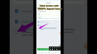 1xbet promo code fast deposit bonus 7000how to registration no 1xbet promo code 2112024 [upl. by Korey488]