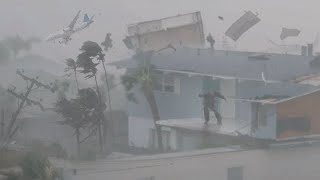 Fort Pierce affected by Hurricane Milton [upl. by Eca]