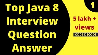 Java 8 new features  Java 8 Interview Questions and Answers  Live Demo with Examples [upl. by Inus261]