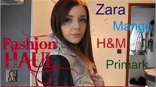 Haul  Primark Zara Mango HampM [upl. by Ire]