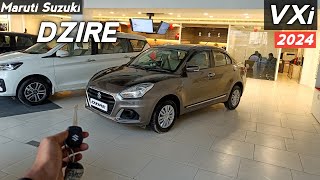 Maruti Suzuki Dzire VXi AMT 2024 ❣️ DZIRE Reallife Review 😍 [upl. by Olivia151]