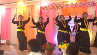 Ngolsyo ramrani X Lahur jani relaima  Nepali song  farewell Dance  Cover dance  Durga shrestha [upl. by Abih]