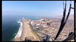 Paragliding in Iquique Chile [upl. by Aerahs]