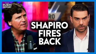 Tucker Carlson Smears Ben Shapiro amp His Reaction Is Perfect [upl. by Alithia847]