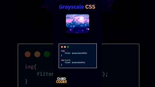 Grayscale css css css3 webdevelopment webdev html webdesign [upl. by Edette]