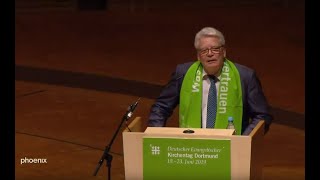 Deutscher Evangelischer Kirchentag Vortrag von Joachim Gauck Bundespräsident aD am 200619 [upl. by Navaj229]