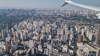 Landing in São Paulo Congonhas Airport  CGH [upl. by Leclair]