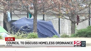 Homeless encampments a heavy topic of conversation at Monday’s Peoria City Council meeting [upl. by Dorin322]