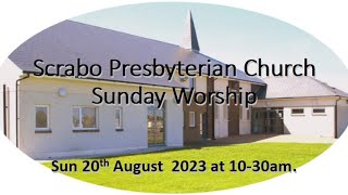 Worship from Scrabo Presbyterian Church Newtownards [upl. by Nnybor]