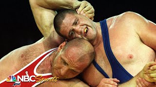 USAs Rulon Gardner stuns undefeated quotRussian Bearquot Aleksandr Karelin in Olympic epic  NBC Sports [upl. by Parent141]