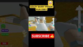 GOLDY Barry Prison Run roblox shorts trending bestgames viralvideo [upl. by Eidok]