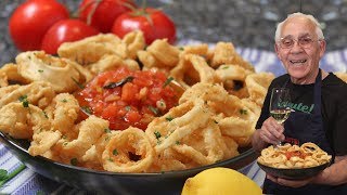 Fried Calamari Recipe [upl. by Ajiam]