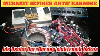 Ide usaha merakit sepiker aktif power SOCL 506 [upl. by Candida948]