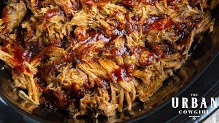 Crock Pot Pulled Pork Recipe  Ultra Juicy amp Easy [upl. by Edgardo528]