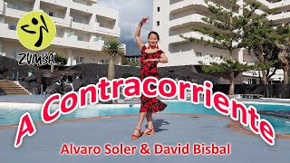 A Contracorriente Zumba  Alvaro Soler  David Bisbal  Dance Workout  Zumba Flamenco [upl. by Gilchrist]