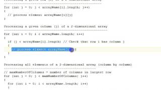 Java Two Dimensional Array Iteration Patterns [upl. by Deeann]