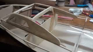 Remora build 28quot rc boat [upl. by Yannodrahc]