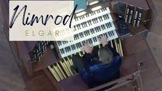 Nimrod from Enigma Variations  Elgar Arr Jonathan Scott  Jonathan Gregoire Organ [upl. by Monafo]