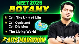 Complete BOTANY in 1 Shot  NEET 2025  Part 1  Class 11th Arjuna  AITS Marathon [upl. by Lezley279]