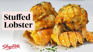 Easy Stuffed Lobster Recipe  ShopRite Grocery Stores [upl. by Chapell925]