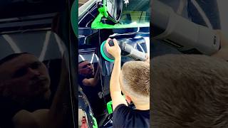 Wonderful polish automobile polishing beforeandafter polisher polished детейлинг [upl. by Nelehyram]