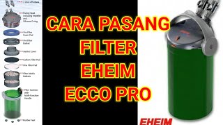 tutorial dan cara memasang Filter Eheim ecco pro aquarium aquascape eheim [upl. by Raoul]