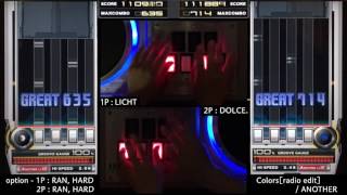 DOLCE VS LICHT part5  Colors radio edit A  beatmania IIDX23 copula 手元付き [upl. by Neo]