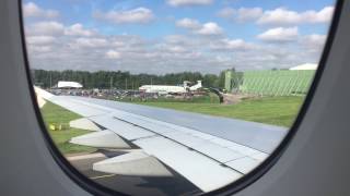 Flight Review Emirates EK017 Dubai to Manchester Business Class  18th September 2016 [upl. by Dranyl]