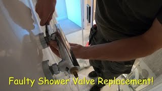 Replacing Thermostatic Mixer Shower Valve [upl. by Atinuj957]