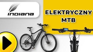 Rower elektryczny INDIANA EMTB 40 [upl. by Sandi24]