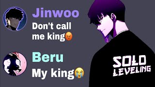 If Jinwoo forbids Beru to say “My King” Solo leveling discord [upl. by Sondra]