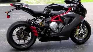 2012 MV Agusta F3 Black at Euro Cycles of Tampa Bay [upl. by Zuzana]